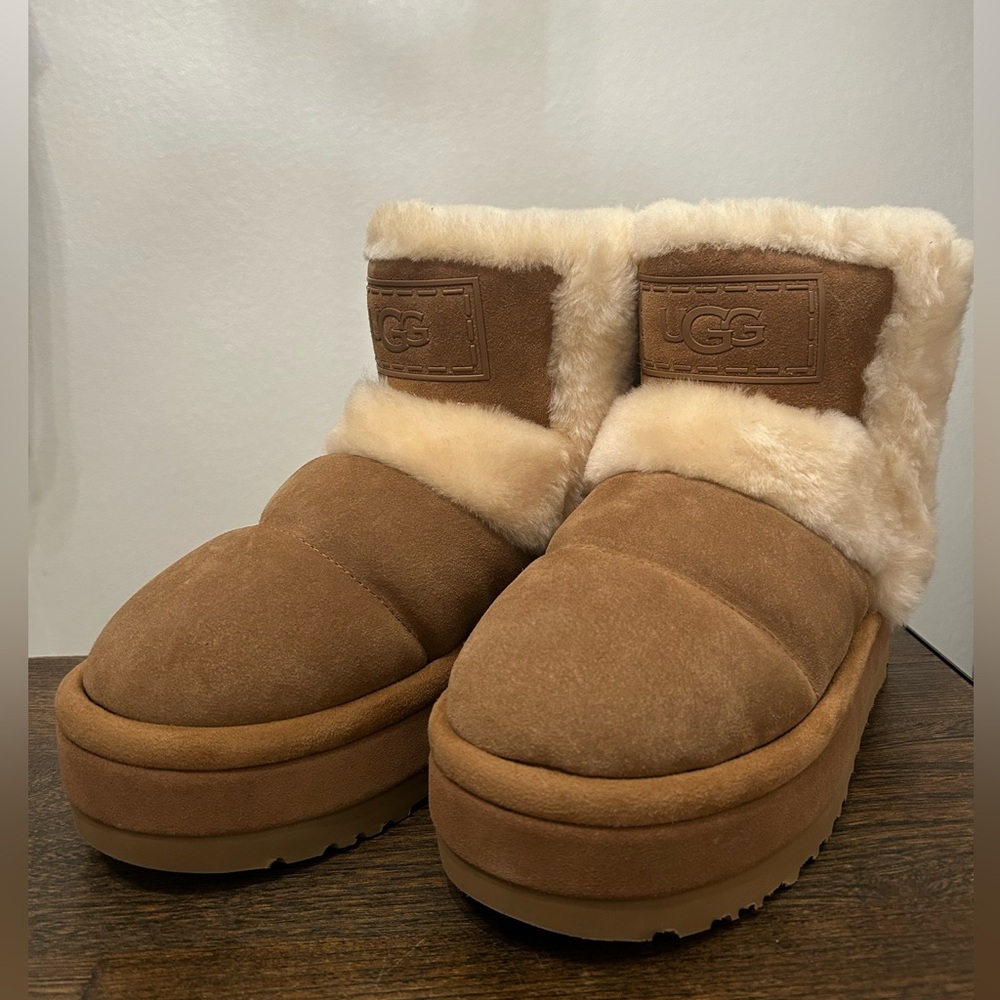 UGG Classic Chillapeak Boots Chestnut a❤️‍🔥 - Picture 5 of 7